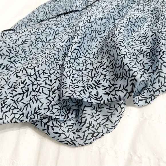 DOROTHEE SCHUMACHER SILK BLEND TIE NECK KEYHOLE OVERSIZED RUFFLE DRESS - 4 - Picture 10 of 10